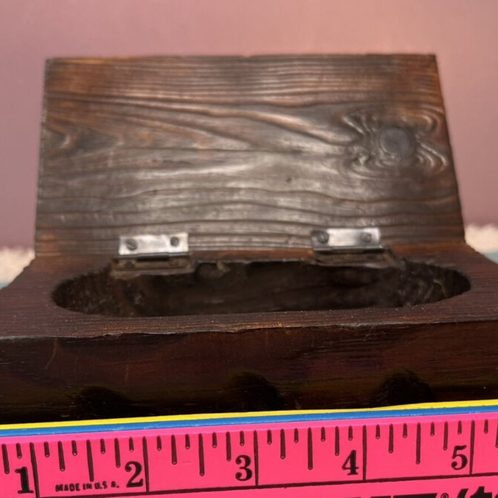Lobeco Art of Spain Genuine Spanish Handcrafted Wood Jewelry Box Collectible - Picture 4 of 11